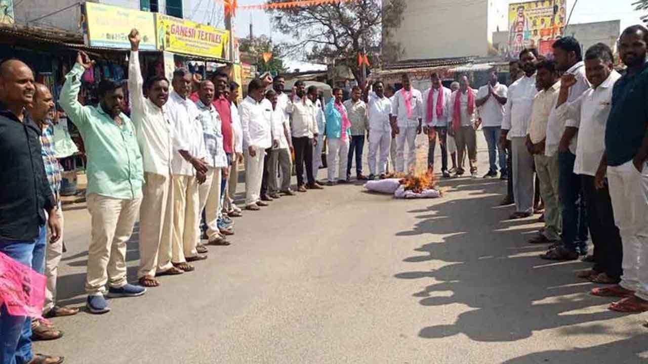 బీఆర్ఎస్ నేతలపై అనుచిత వ్యాఖ్యలు సహించం