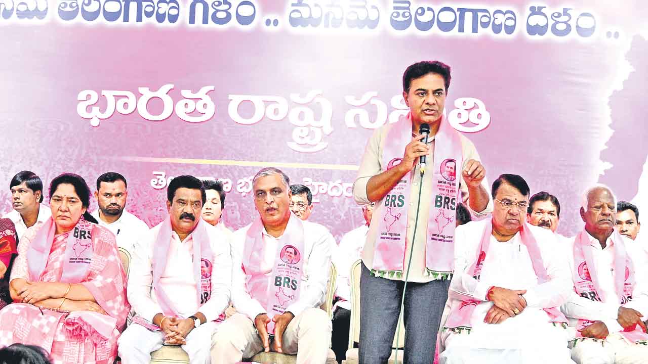 KTR | నిలబడతాం.. కలబడతాం.. పదేండ్లలో ప్రజలను క్యూలైన్లలో నిలబెట్టలేదు: కేటీఆర్‌