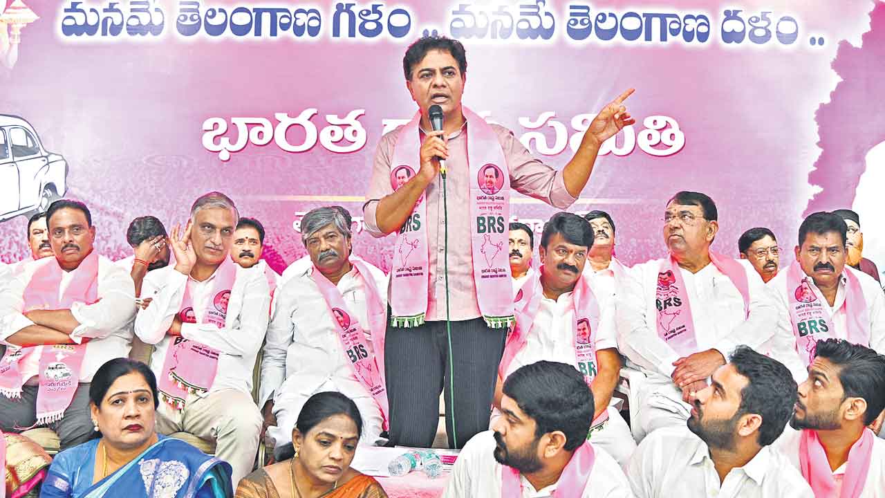 KTR | మోదీ-అదానీ డబుల్‌ ఇంజిన్‌.. రేవంత్‌ ట్రిపుల్‌ ఇంజిన్‌: కేటీఆర్‌