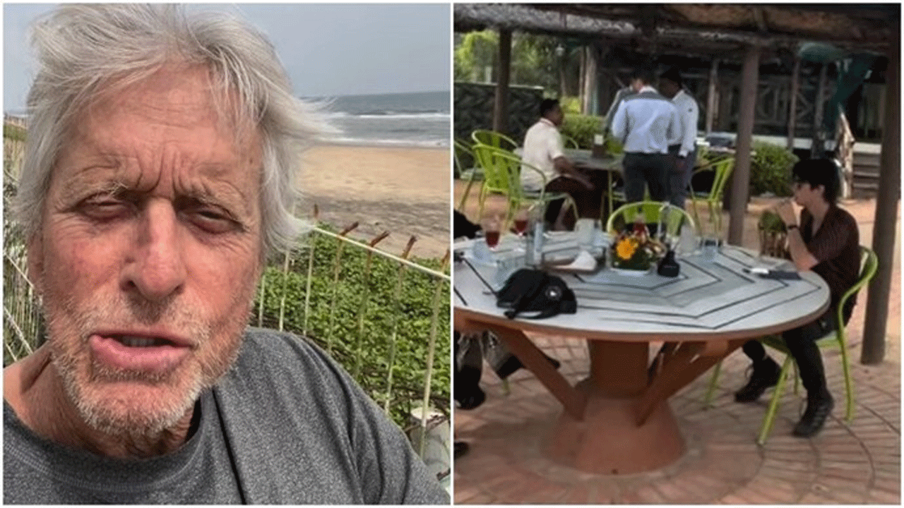 Michael Douglas | భార‌త్‌లో న్యూ ఇయ‌ర్ వేడుక‌లు జ‌రుపుకున్న‌ హాలీవుడ్ స్టార్ మైఖేల్ డ‌గ్ల‌స్