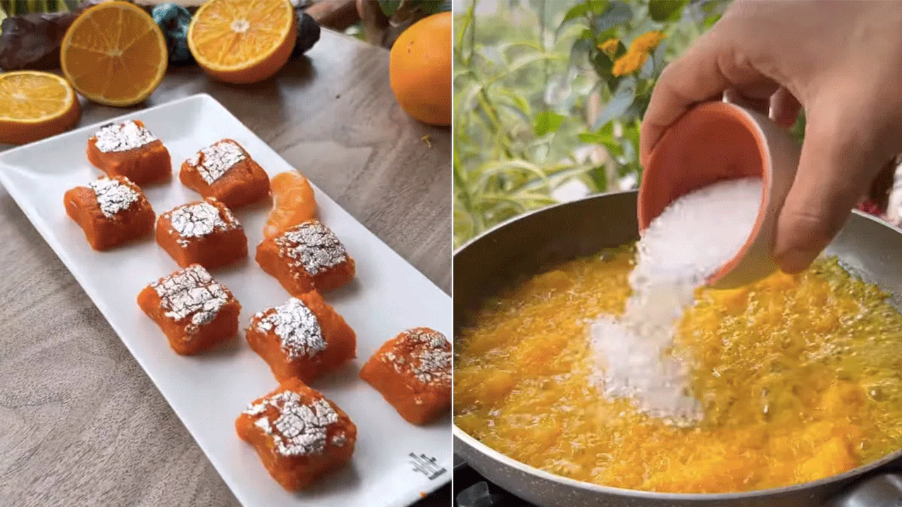 Viral Video | ఆక‌ట్టుకుంటున్న ఆరెంజ్ బ‌ర్ఫీ వీడియో