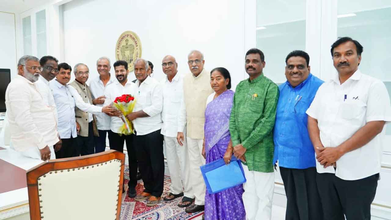 CM Revanth | బి.ఆర్‌ అంబేద్కర్‌ సచివాలయంలో సీఎం రేవంత్‌ రెడ్డిన కలిసిన సీపీఐ నాయకులు