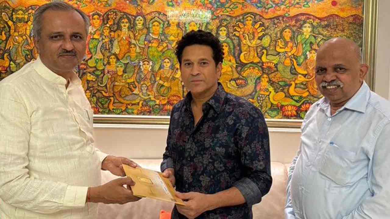 Sachin Tendulkar: స‌చిన్ టెండూల్క‌ర్‌కు అందిన ప్రాణ ప్ర‌తిష్ట ఆహ్వానం