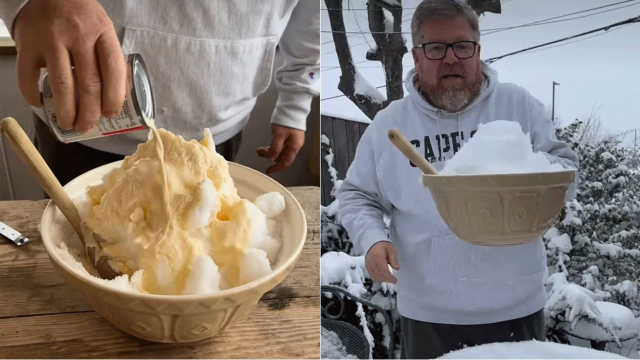 Snowcream Dessert | స్నోక్రీమును ఎప్పుడైనా టేస్ట్ చేశారా..ఇలా ట్రై చేయండి..!