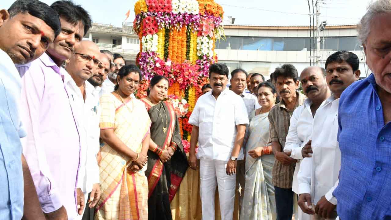 MLA Thalasani | గాంధీజీ సేవలు చిరస్మరణీయం : ఎమ్మెల్యే తలసాని