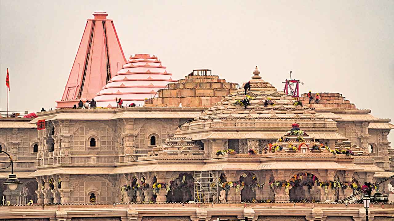 Ayodhya Ram Mandir | అంతా రామమయం.. ప్రాణప్రతిష్ఠ, ప్రారంభోత్సవానికి అయోధ్య సిద్ధం