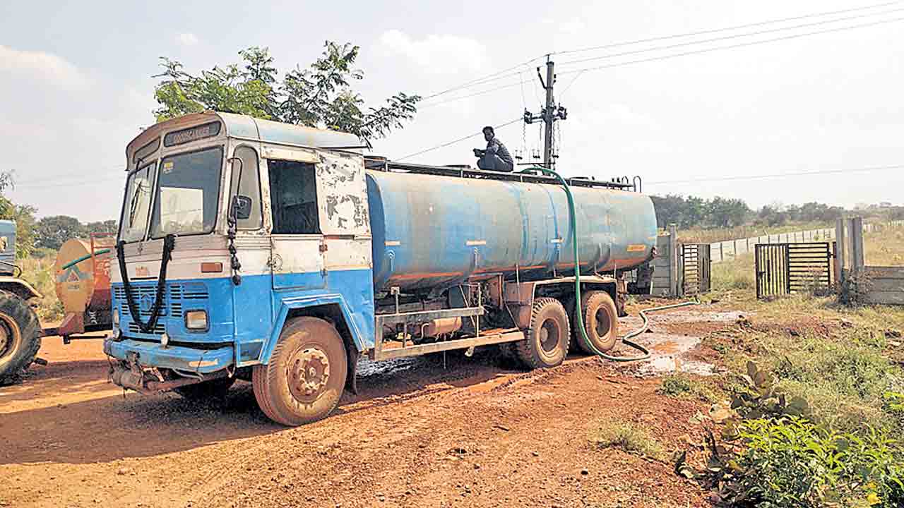 పొలం నీళ్లు ఫ్యాక్టరీకి వాడకం