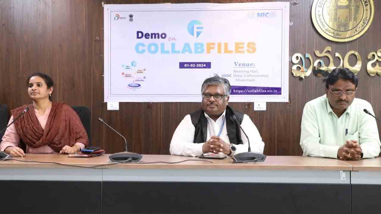కొలాబ్‌ ఫైల్స్‌ ద్వారా ప్రభుత్వ పని సులభతరం