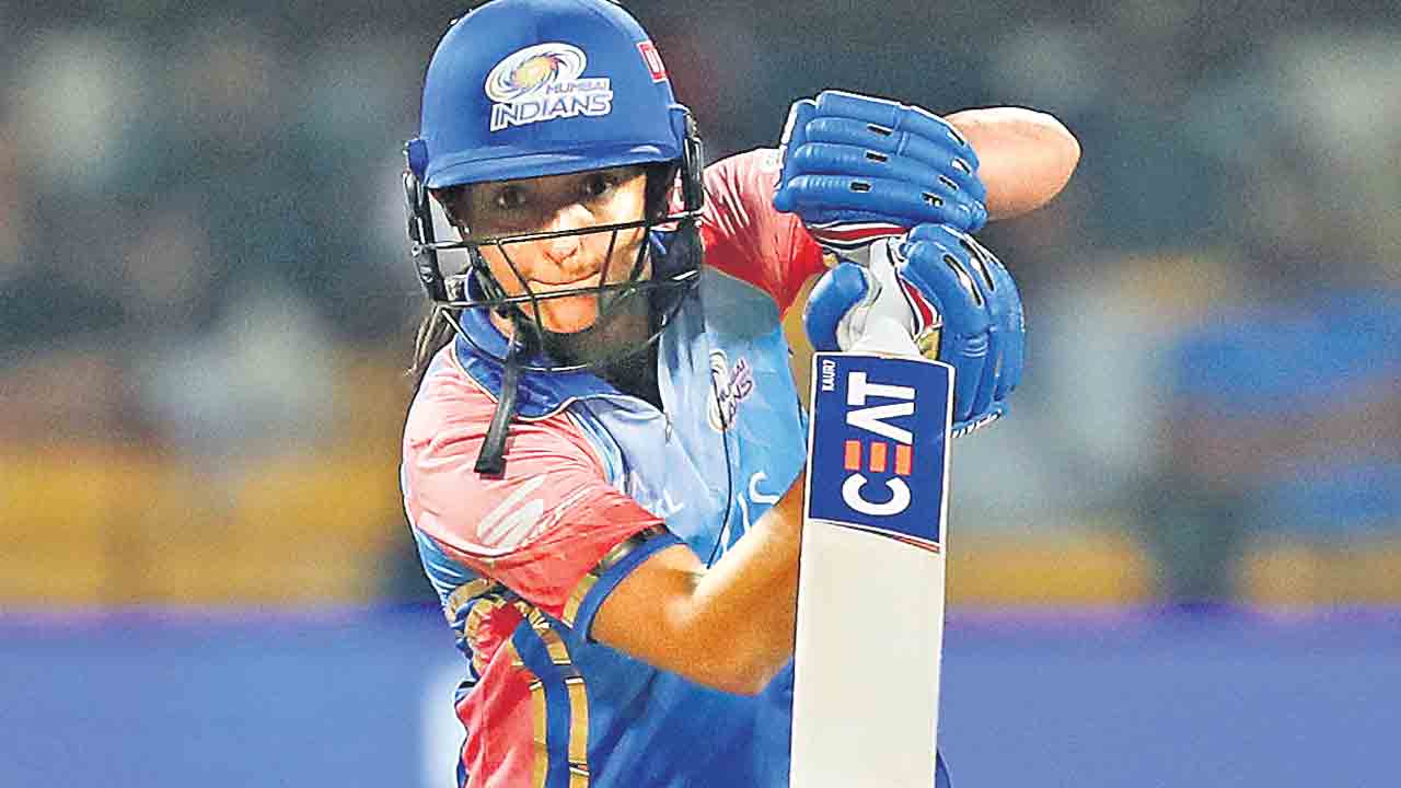 WPL | డబ్ల్యూపీఎల్‌లో ముంబై ఇండియన్స్‌ జోరు.. హర్మన్‌ మెరుపులతో గుజరాత్‌ జెయింట్స్‌ చిత్తు