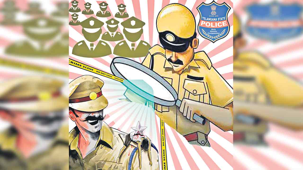 ఖాకీ వనంలో..కలుపు మొక్కలు