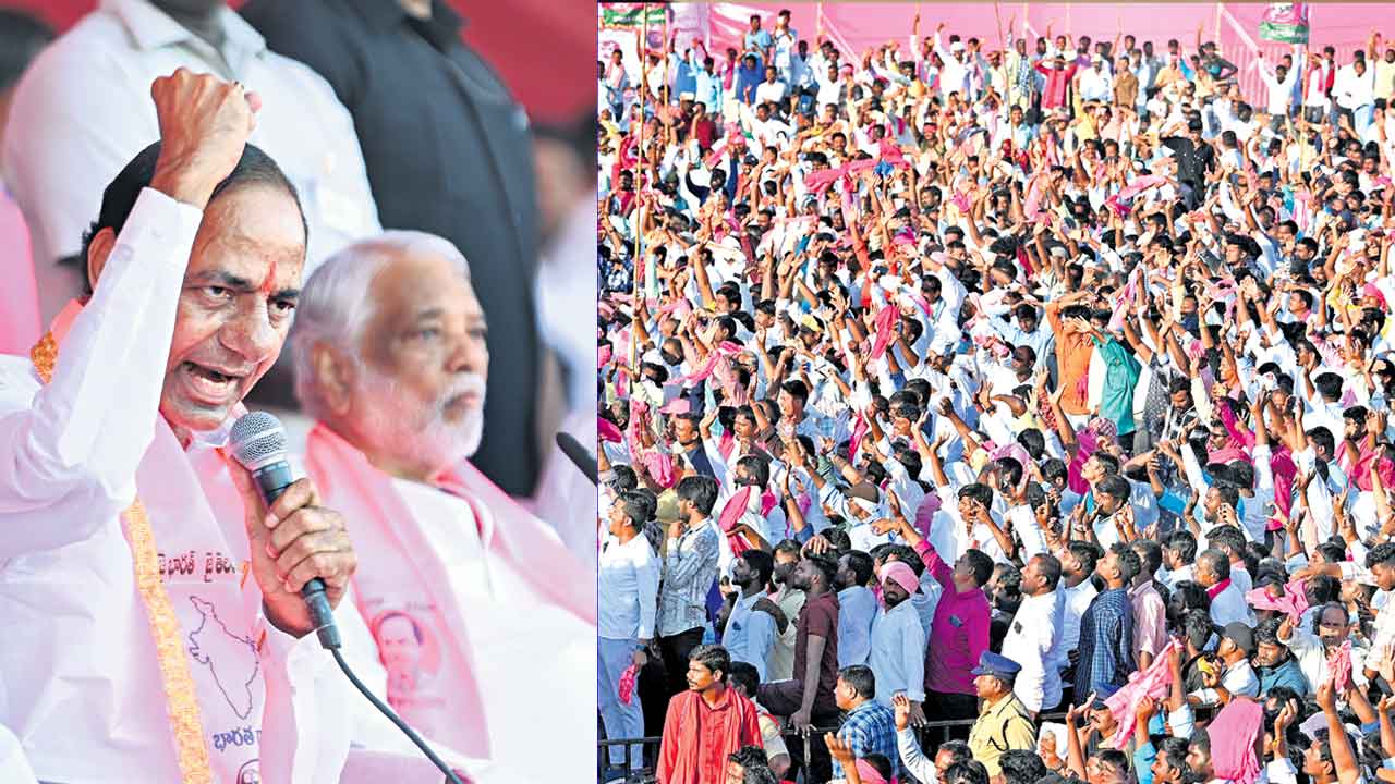 నల్లగొండ సభతో బీఆర్ఎస్లో జోష్