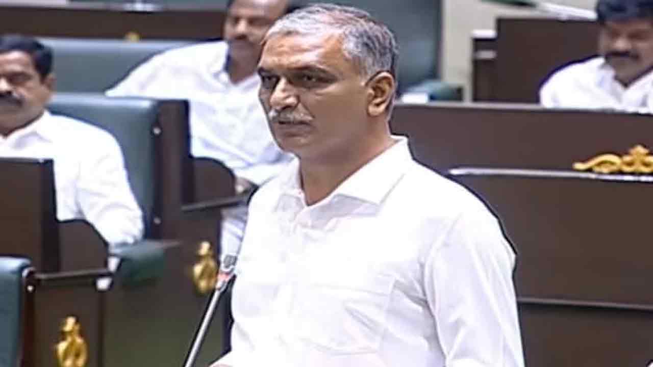 Harish Rao | 50 నిమిషాల వ్యవధిలో 21 సార్లు మైక్‌ కట్‌.. అసెంబ్లీలో హరీశ్‌రావుపై మంత్రుల ముప్పేట దాడి