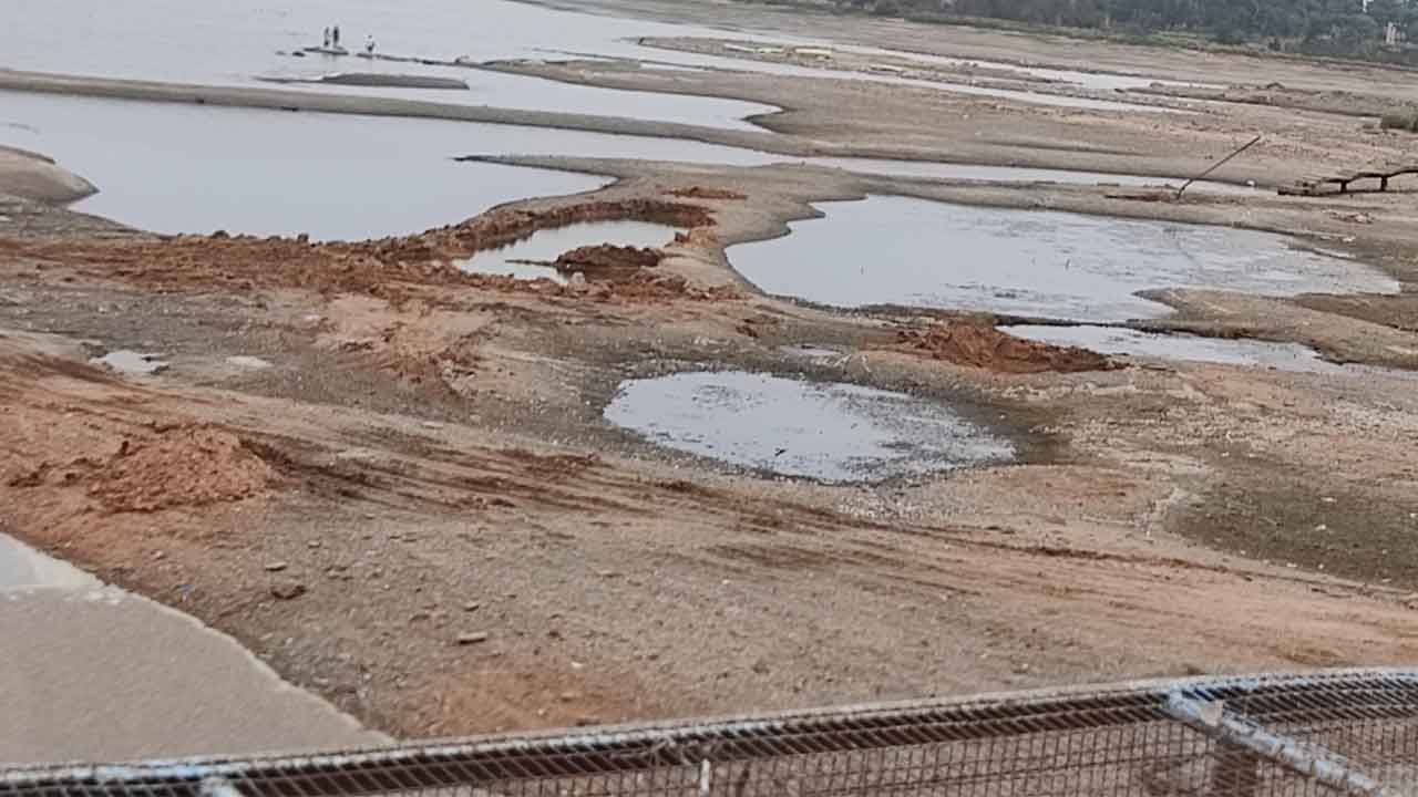 అట్టడుగుకు పాలేరు నీటిమట్టం