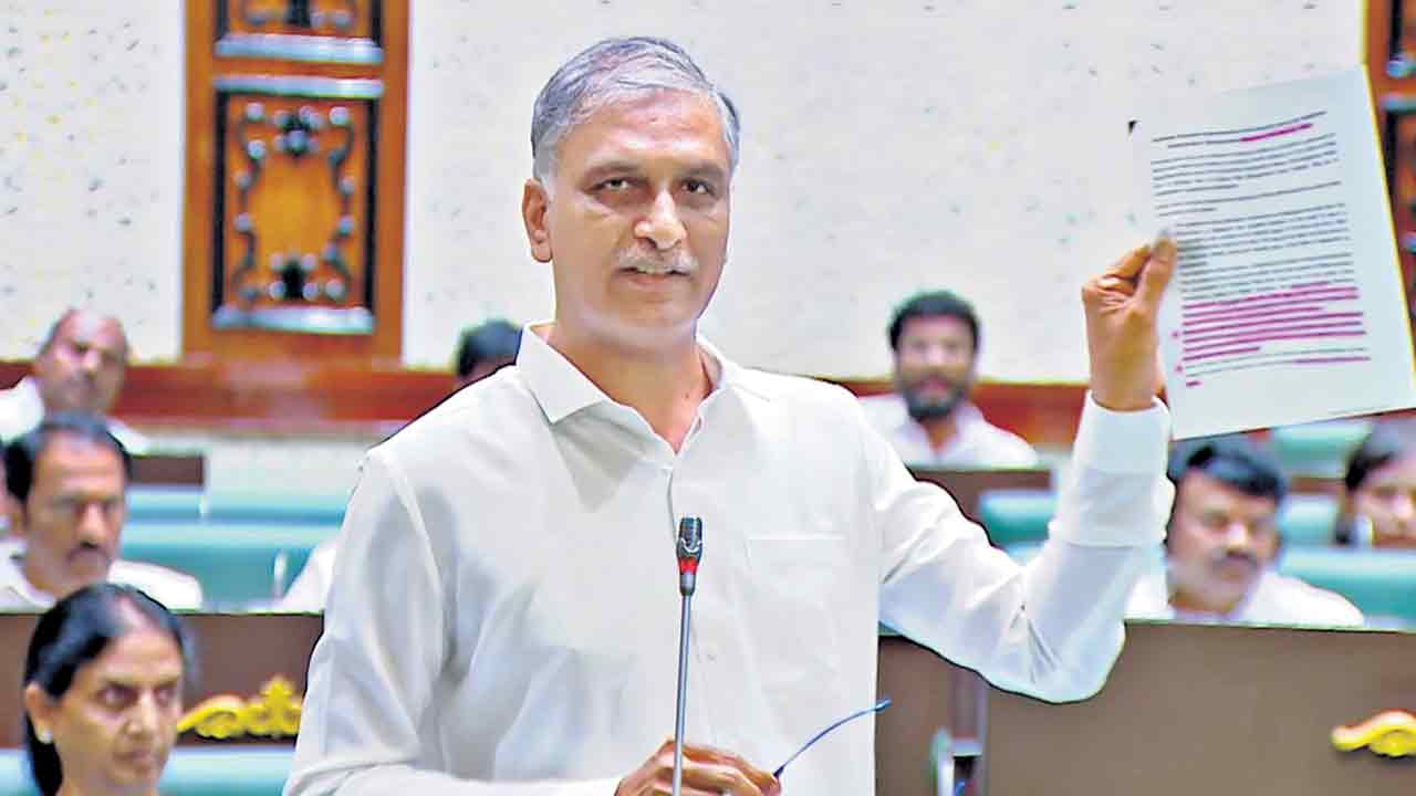 Harish Rao | అసెంబ్లీలో హరీశ్‌ అష్టావధానం.. సీఎం రేవంత్‌ సహా 8 మంది మంత్రులకు హరీశ్‌ సమాధానం
