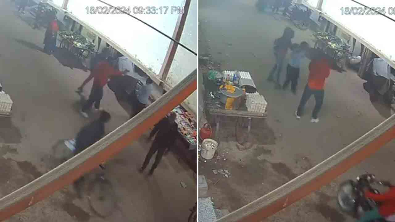 watch: గన్స్‌తో కాల్పులు జరిపి.. నగల వ్యాపారుల నుంచి బ్యాగ్‌ లాక్కెళ్లిన దుండగులు