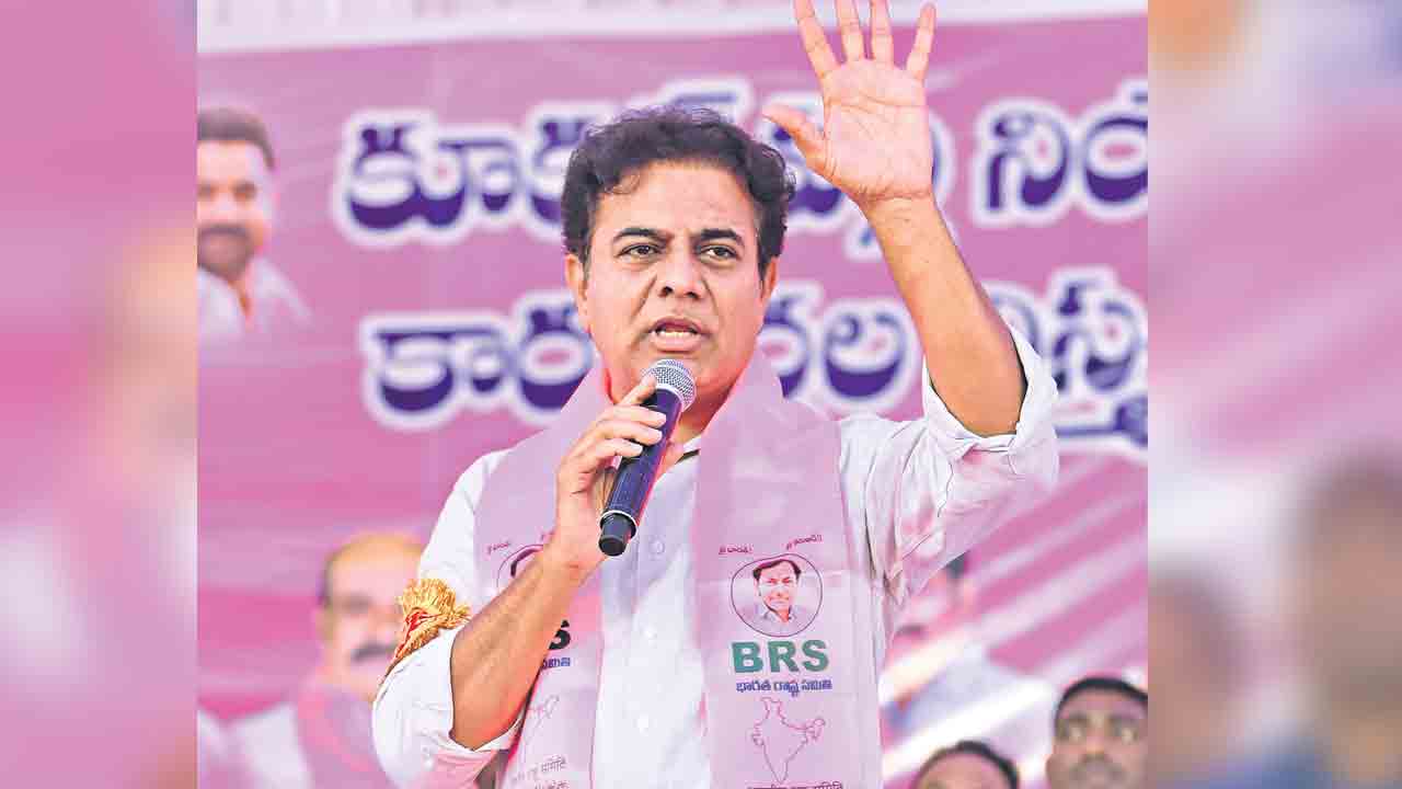 KTR | కరెంటు పోతే కాంగ్రెస్‌నే తల్చుకుంటుండ్రు..: కేటీఆర్‌