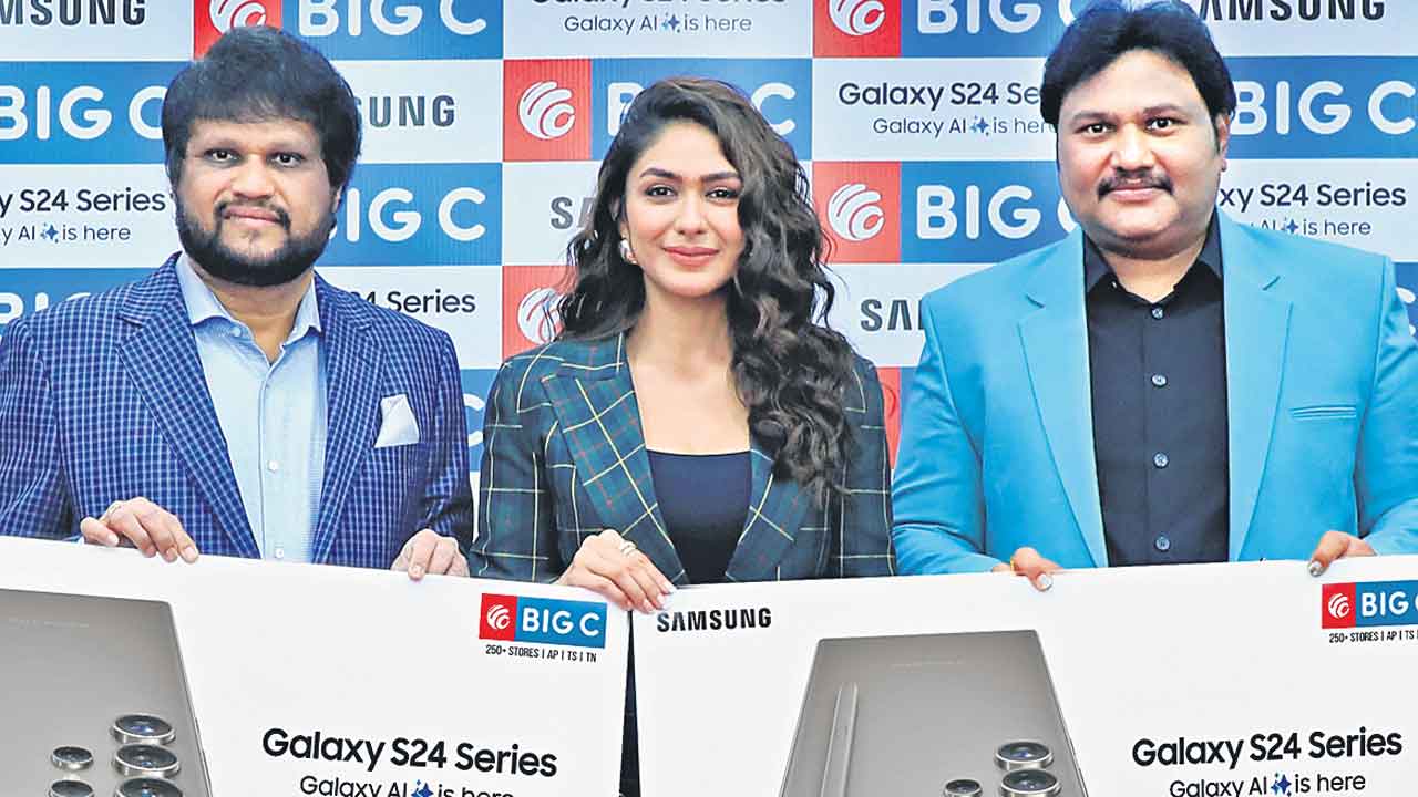 బిగ్‌”సి’లో గెలాక్సీ ఎస్‌24 సిరీస్‌ ఫోన్లు