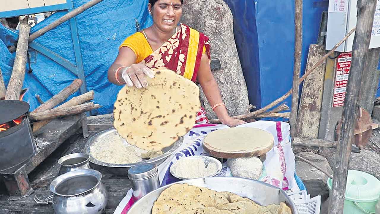 రొట్టె విరిగి నేతిలో..
