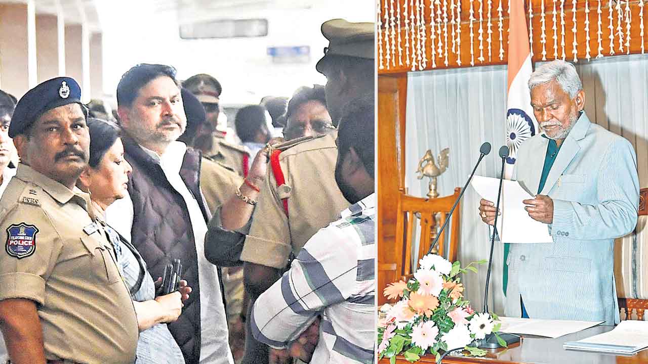 జార్ఖండ్‌ సీఎంగా చంపయీ ప్రమాణం