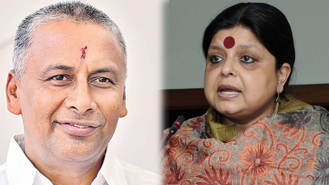 Deepa Dasmunsi | బీజేపీ నేత ఎన్వీఎస్ఎస్ ప్రభాకర్కు షాక్..! లీగల్ నోటీసులు పంపిన దీపాదాస్ మున్షీ
