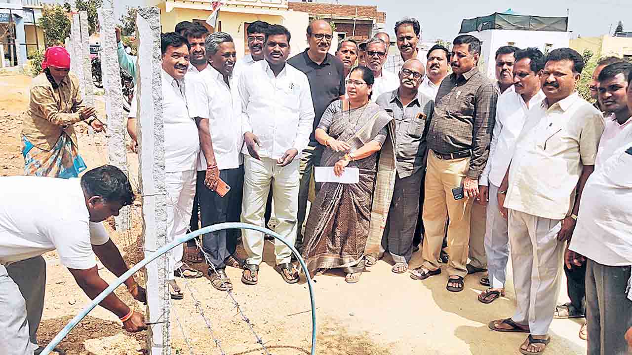 ఆలయ భూముల పరిరక్షణకు పటిష్ట చర్యలు