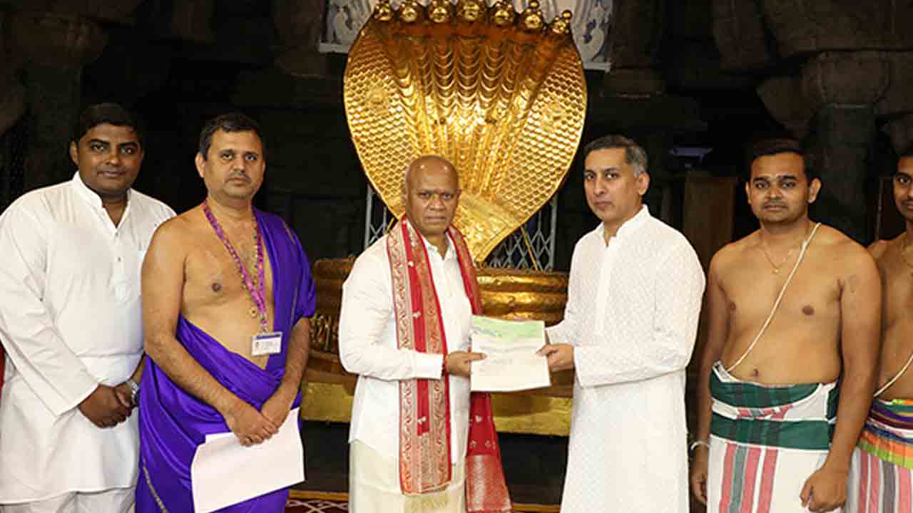 TTD Trust | టీటీడీ ట్రస్టులకు రూ.43 లక్షల విరాళం