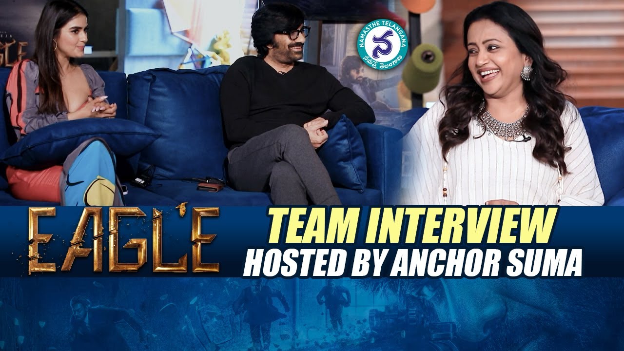 ఈగ‌ల్ టీమ్‌తో యాంక‌ర్ సుమ స్పెష‌ల్ ఇంట‌ర్వ్యూ
