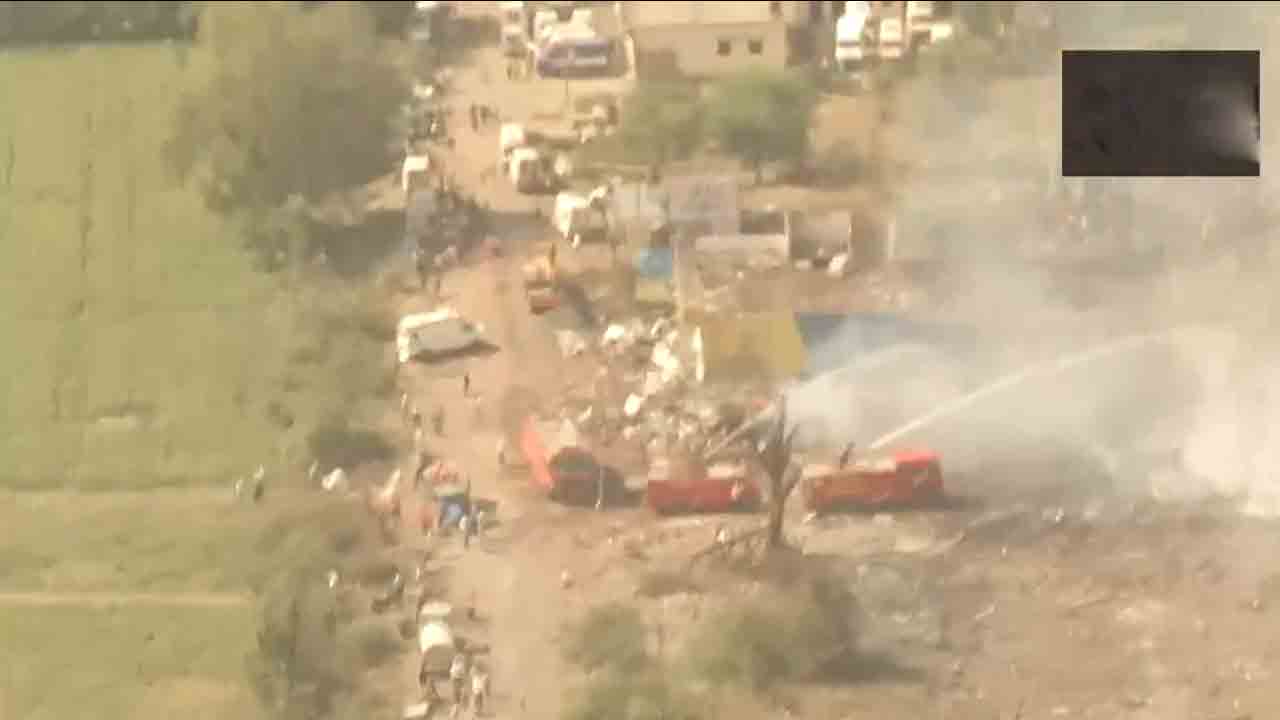 Fire accident | పటాకుల ఫ్యాక్టరీలో పేలుడు ఘటన.. ఆరుకు చేరిన మృతుల సంఖ్య.. Video