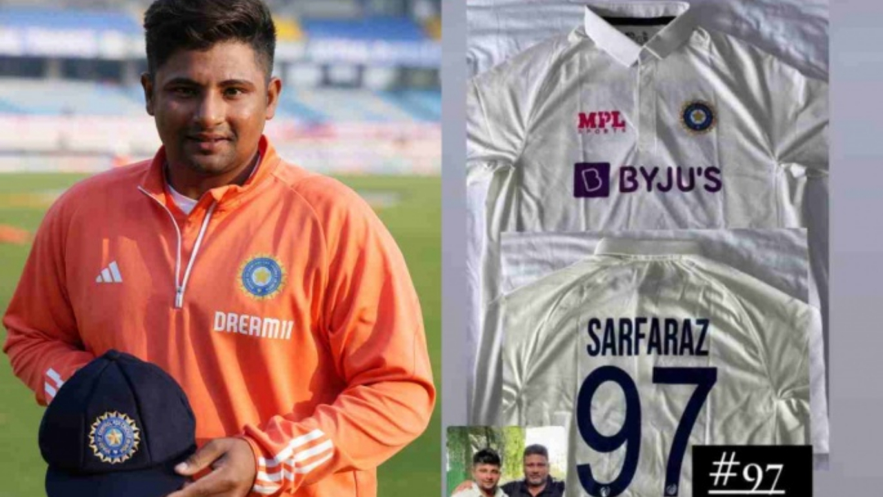 IND vs ENG 3rd Test | రాజకోట్‌ టెస్టులో సర్ఫరాజ్‌ ఖాన్‌ ఎంట్రీ.. జెర్సీ నెంబర్‌ 97 ఎందుకు..?