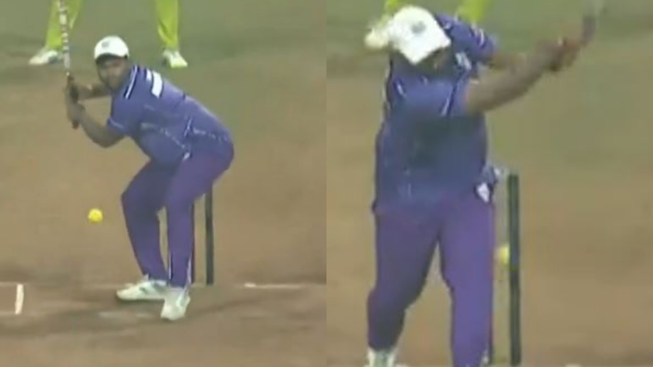 Viral Video: అదృష్టమంటే నీదే భయ్యా.. వికెట్ల మధ్య నుంచి బాల్‌ వెళ్లినా కిందపడని బెయిల్స్‌‌.. వీడియో వైరల్‌