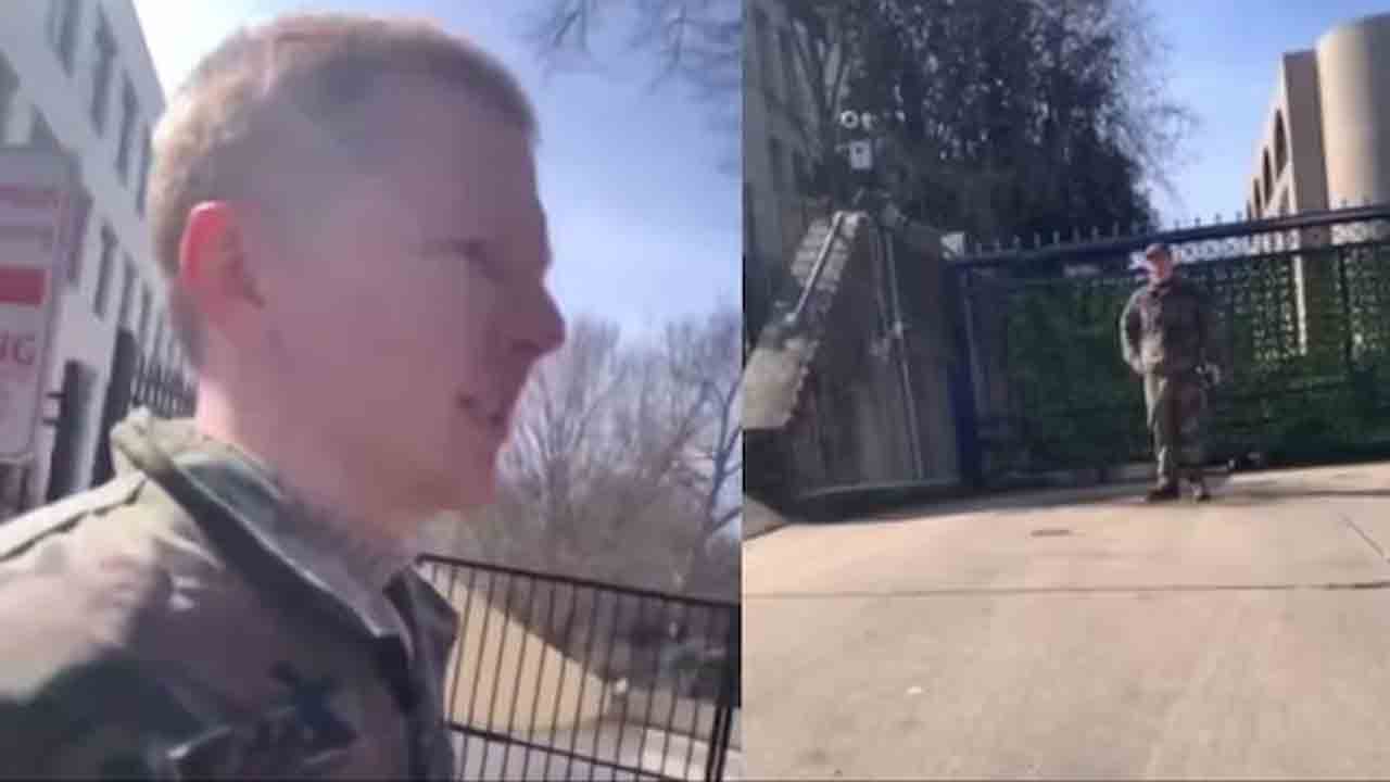 Israeli embassy | ఇజ్రాయెల్‌ ఎంబసీ ఎదుట.. అమెరికా ఎయిర్‌ఫోర్స్‌ ఉద్యోగి ఆత్మహత్యాయత్నం