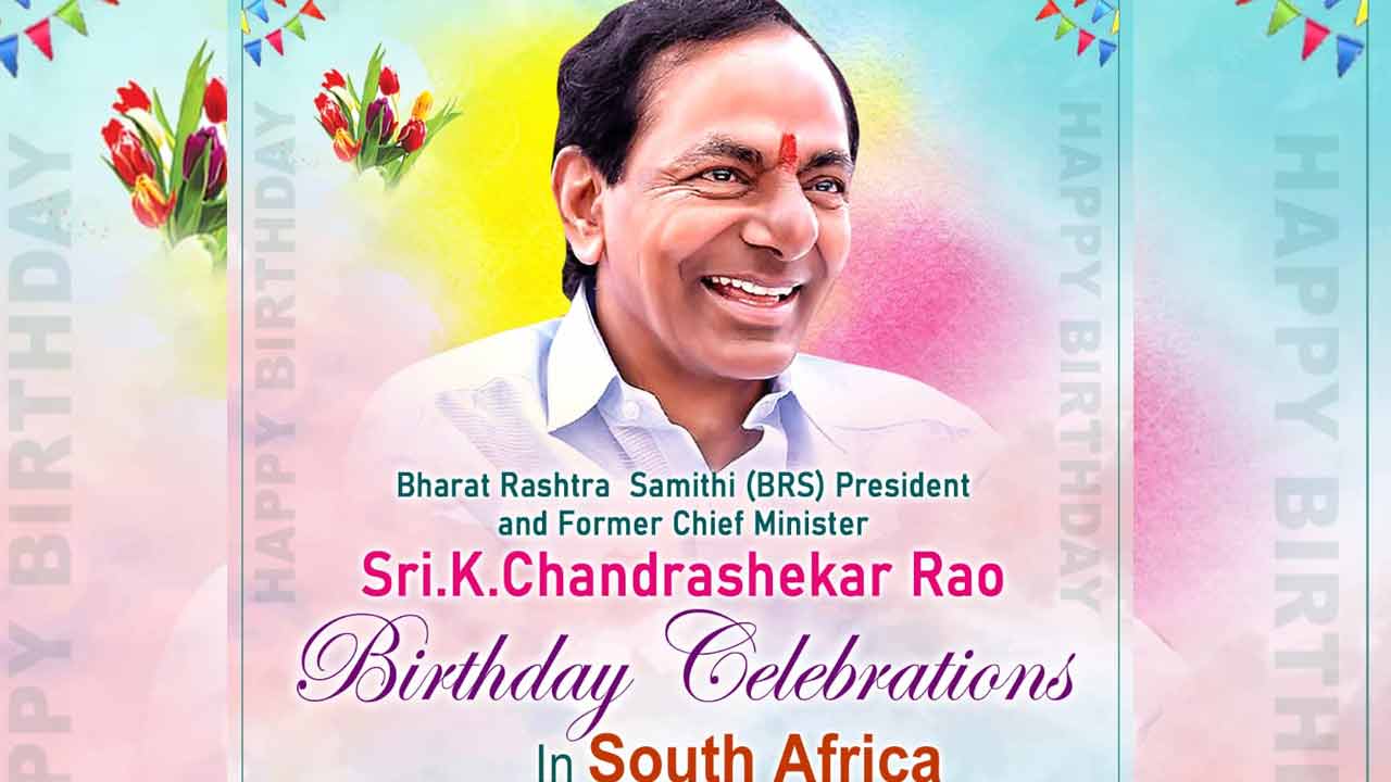KCR Birthday | 17న దక్షిణాఫ్రికాలో BRS అధినేత కేసీఆర్‌ జన్మదిన వేడుకలు: గుర్రాల నాగరాజు