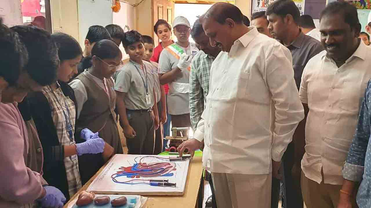 MLA Gandhi | మానవాళి మనుగడకు సైన్స్‌ ఉపయోగపడాలి : ఎమ్మెల్యే గాంధీ