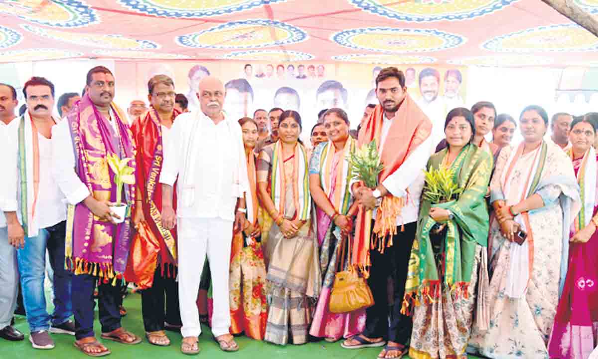 అవకాశం ఇచ్చారు..అభివృద్ధి చేయాలి