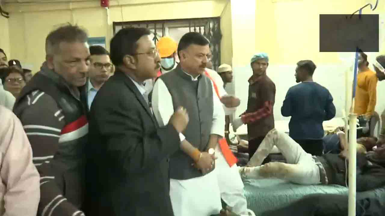Fire accident | విషాదం మిగిల్చిన ప్రమాదం.. ఆస్పత్రిలో బాధితులను పరామర్శించిన మధ్యప్రదేశ్‌ మంత్రి‌.. Video