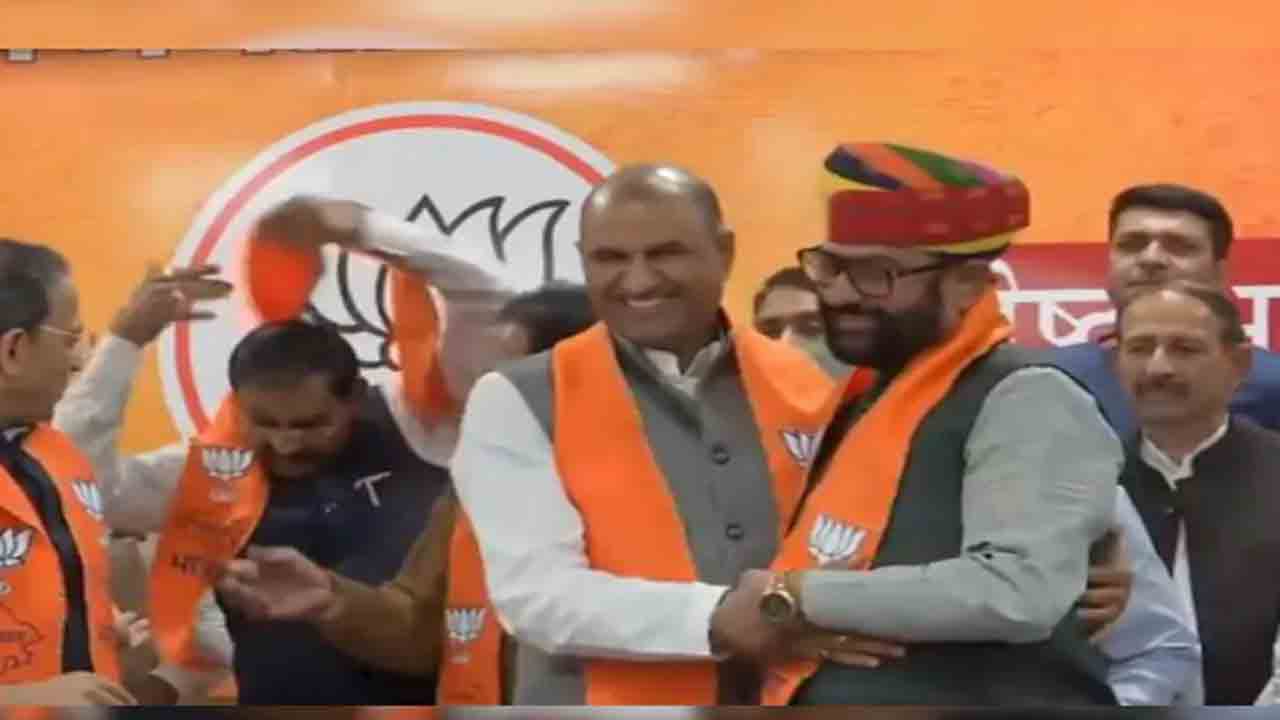 Congress MLA Joins BJP | రాజస్థాన్‌లో కాంగ్రెస్‌కు మరో షాక్‌.. బీజేపీలో చేరిన మాజీ మంత్రి
