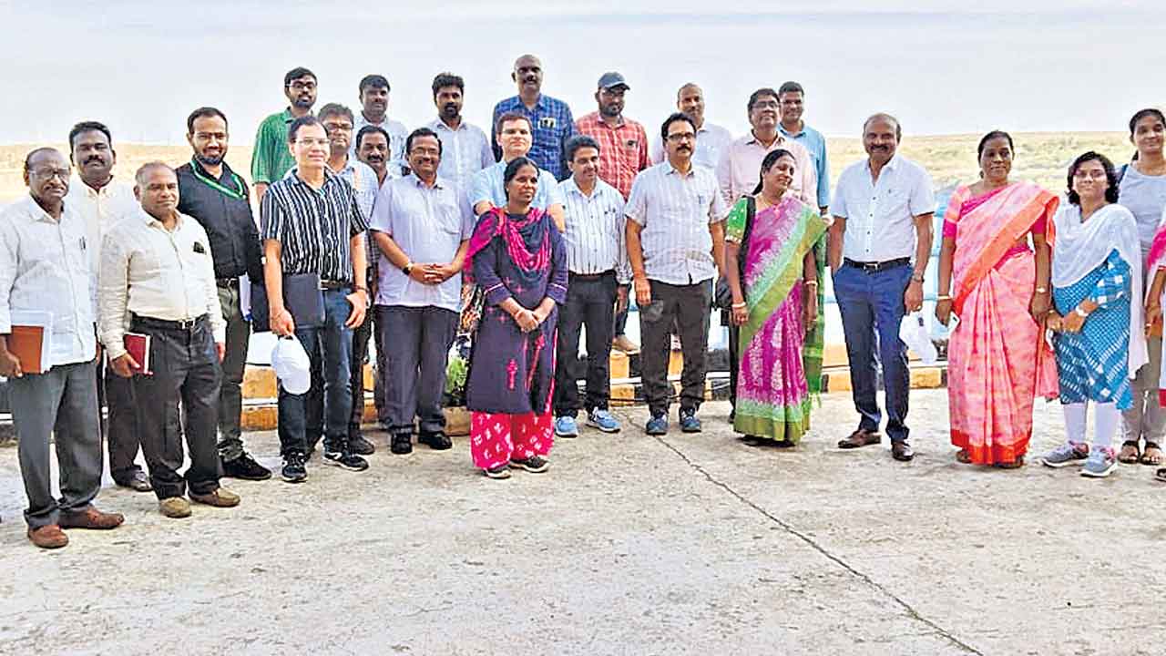 నాగార్జునసాగర్‌లో ఎన్‌డీఎస్‌ఏ సందర్శన