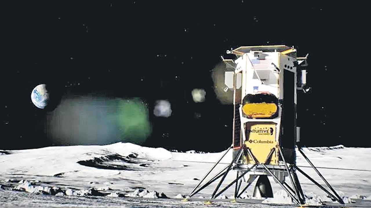 Intuitive Machines | చరిత్ర సృష్టించిన అమెరికా కంపెనీ.. చంద్రుడిపైకి తొలి ప్రైవేట్‌ ల్యాండర్‌