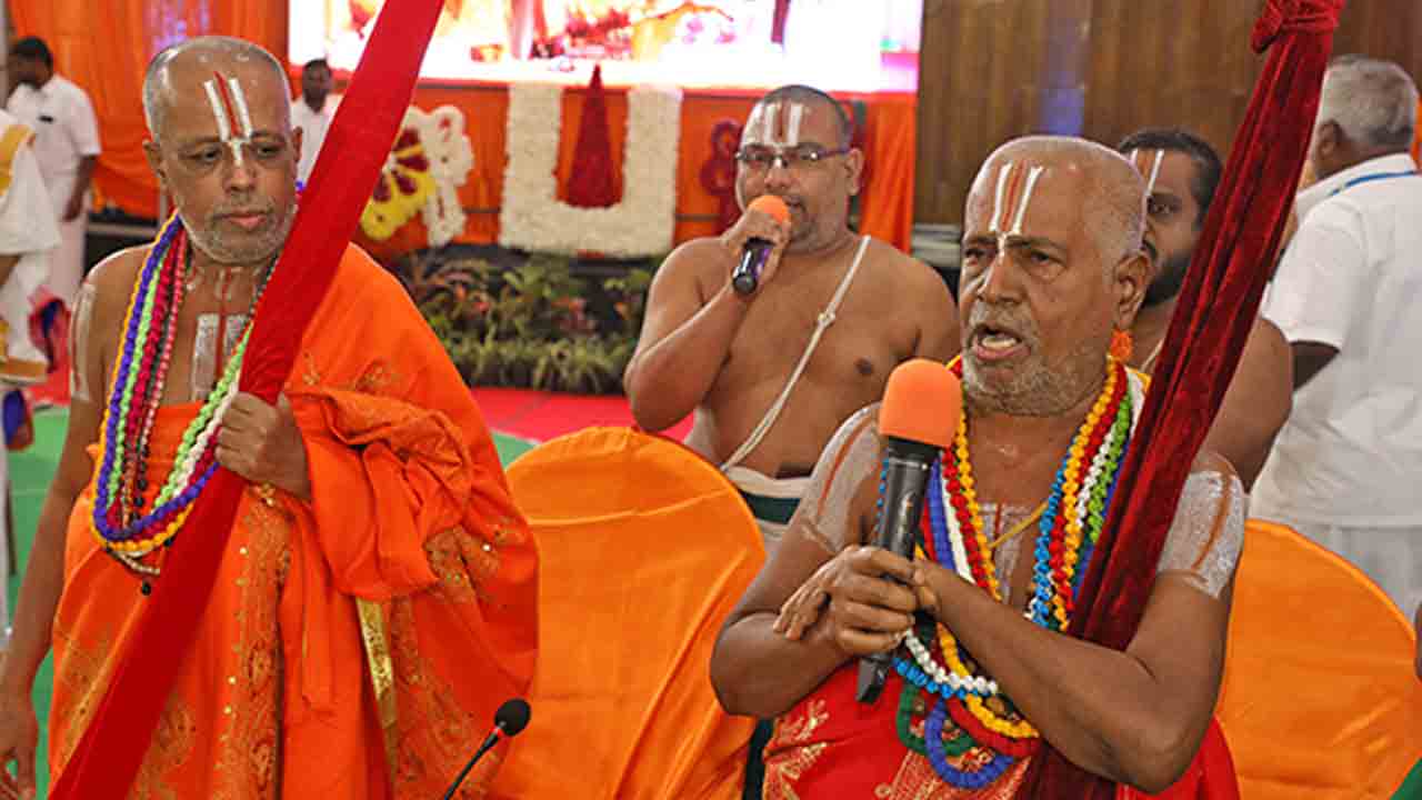 Peddajeyar Swami | పీఠాధి, మఠాధిపతుల సూచనలతో ధర్మప్రచార కార్యక్రమాలు : తిరుమల పెద్దజీయర్‌ స్వామి