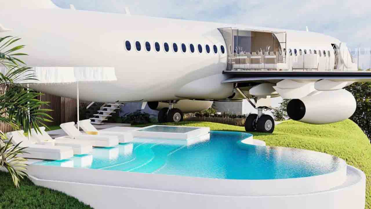 Plane Villa | ఫ్లైట్‌ను లగ్జరీ విల్లాగా మార్చిన వ్యక్తి.. ఆనంద్‌ మహీంద్రా ఫిదా.. VIDEO