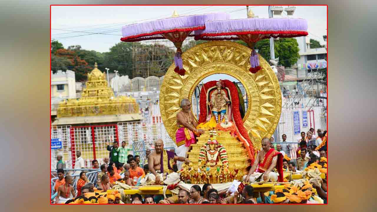 Rathasaptami | రేపు రథసప్తమి వేడుకలకు ఏర్పాట్లు పూర్తి.. ఒకే రోజు ఏడు వాహనాలపై శ్రీవారి దర్శనం