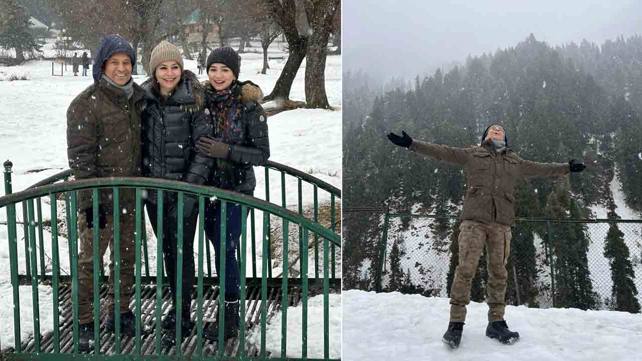 Sachin Tendulkar | పహల్గామ్‌లో మంచు వర్షాన్ని ఆస్వాదిస్తున్న సచిన్‌.. పిక్స్‌ వైరల్‌