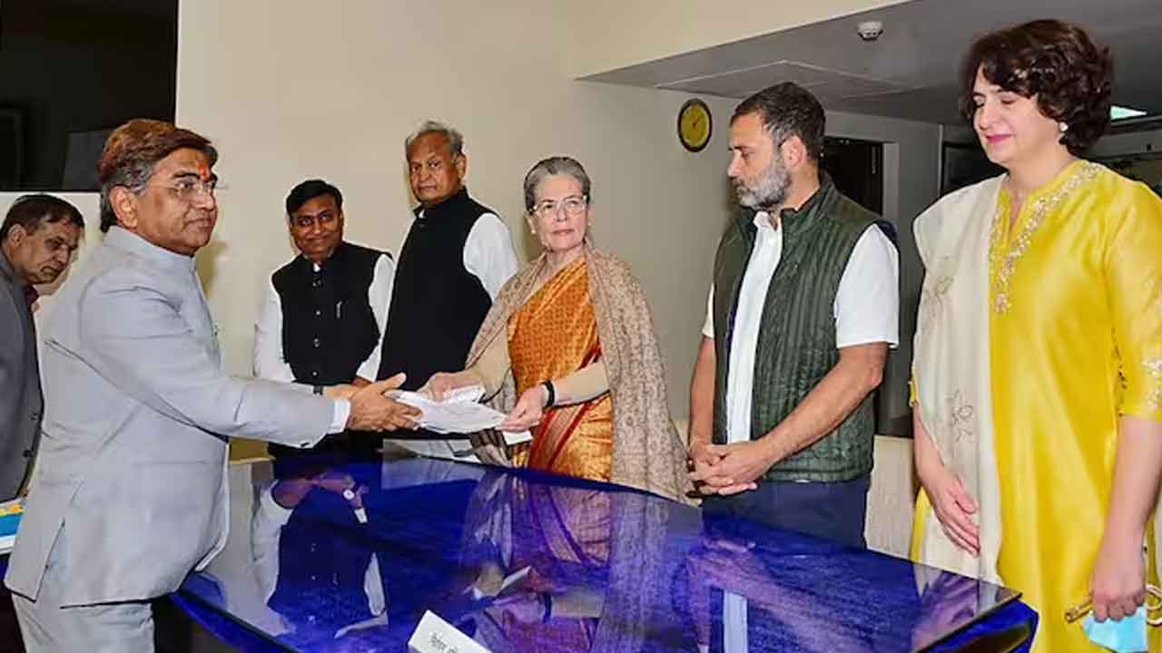 రాజస్థాన్‌ నుంచి రాజ్యసభకు సోనియా