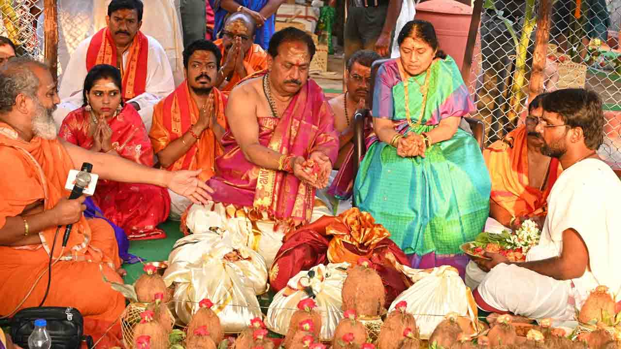 Srisailam | శ్రీశైల క్షేత్రంలో వైభవంగా ముగిసిన మహాకుంభాభిషేకం