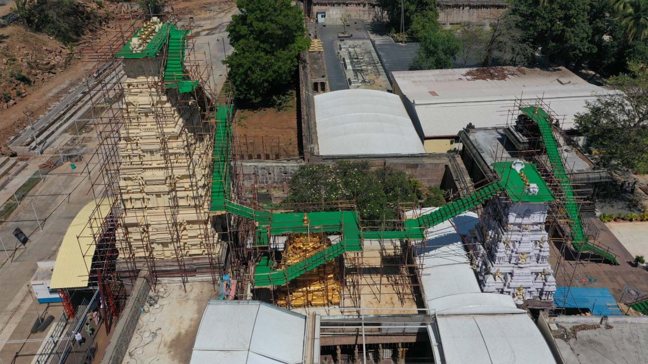 Srisailam | రేపే శ్రీశైలంలో మహా కుంభాభిషేక మహోత్సవం..