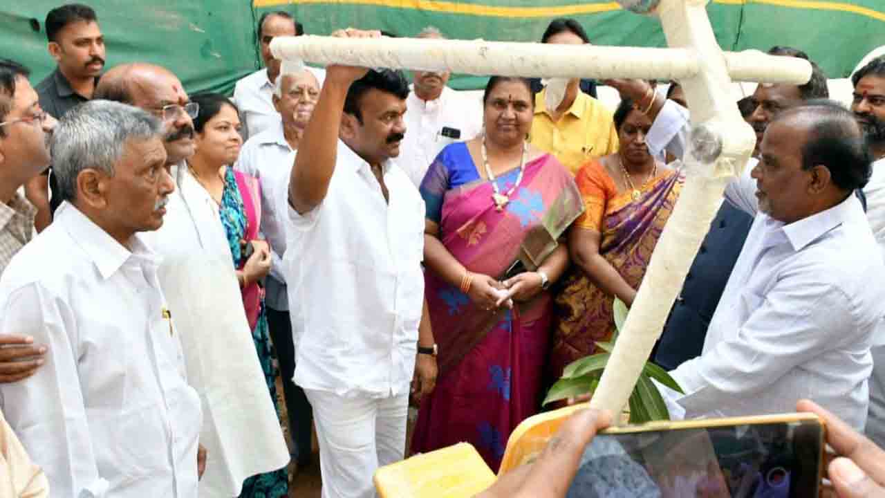 MLA Thalasani | నాలాపై ఆక్రమణలు తొలగించాలి :  ఎమ్మెల్యే తలసాని శ్రీనివాస్‌యాదవ్‌