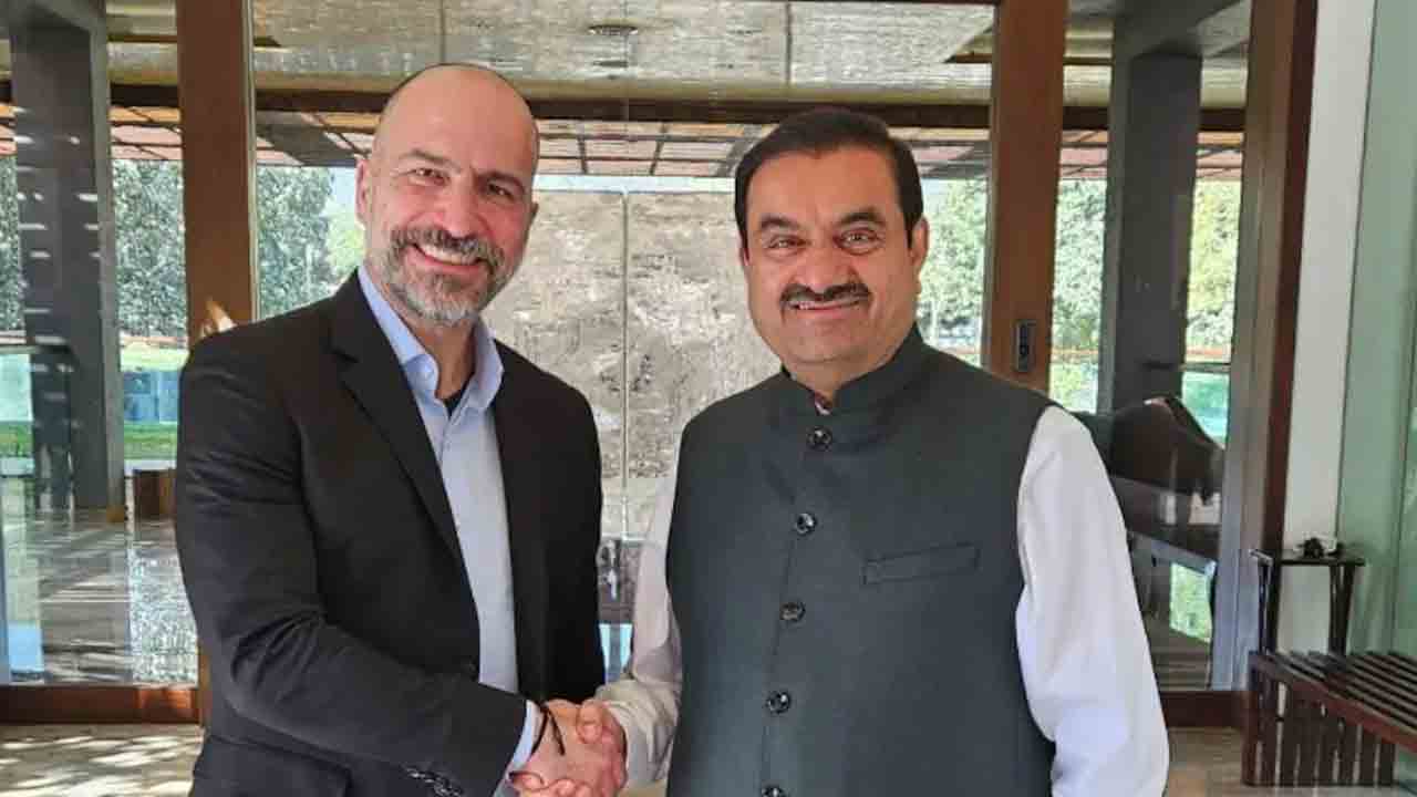 Gautham Adani | అదానీతో ఉబెర్ సీఈఓ దారా ఖోస్రోషాహీ భేటీ.. కార‌ణ‌మిదేనా..?!