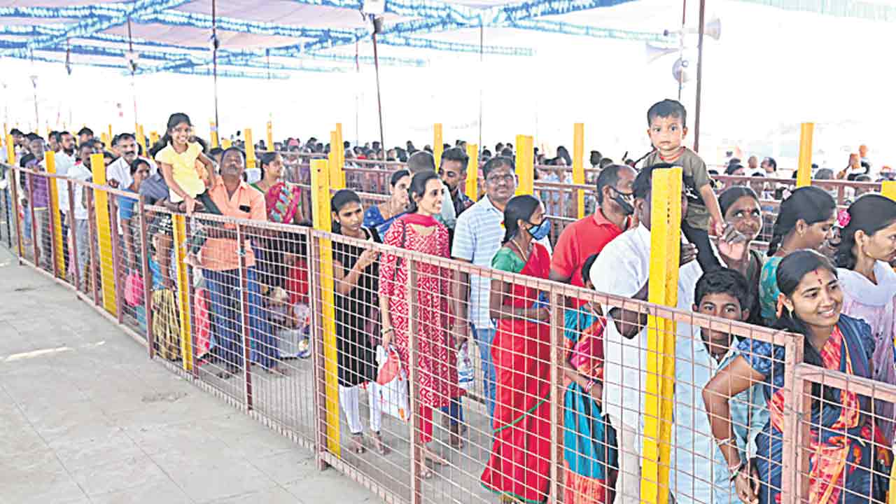 సమ్మక్కకు దండాలు..