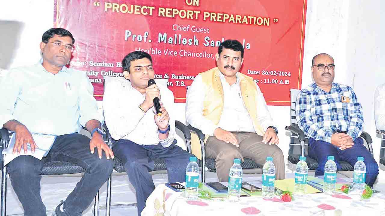 శాతవాహనలో జాతీయ వర్క్‌షాప్‌