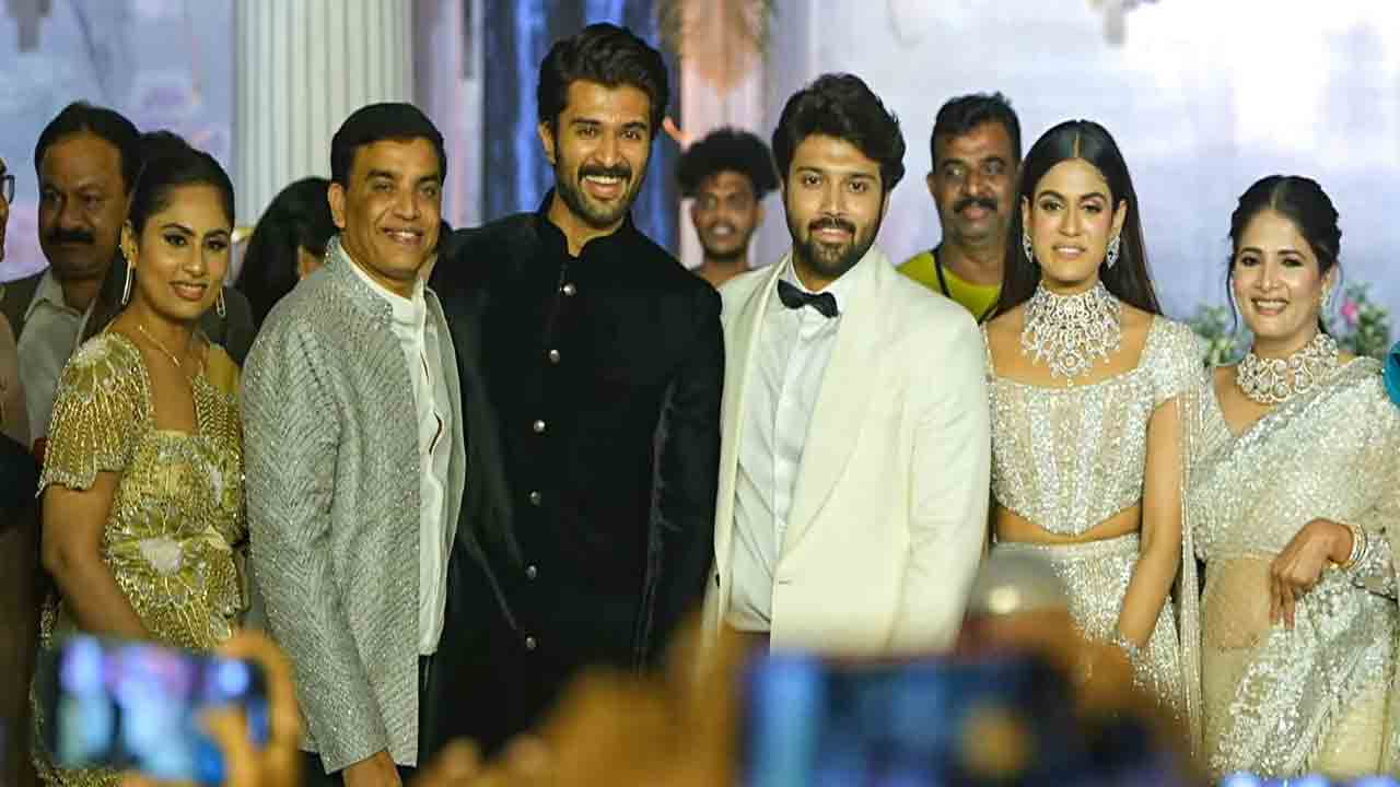 Ashish Wedding Reception | గ్రాండ్‌గా హీరో ఆశిష్‌ వెడ్డింగ్‌ రిసెప్షన్‌.. క‌దిలి వ‌చ్చిన తార‌లు